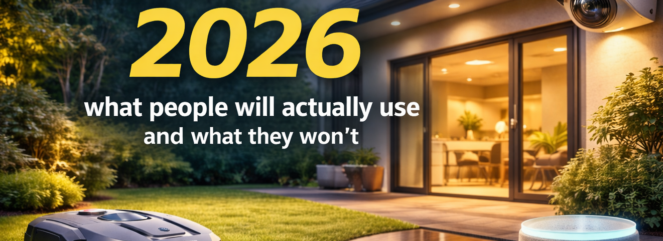 Home tech in 2026: what people will actually use (and what they won’t)