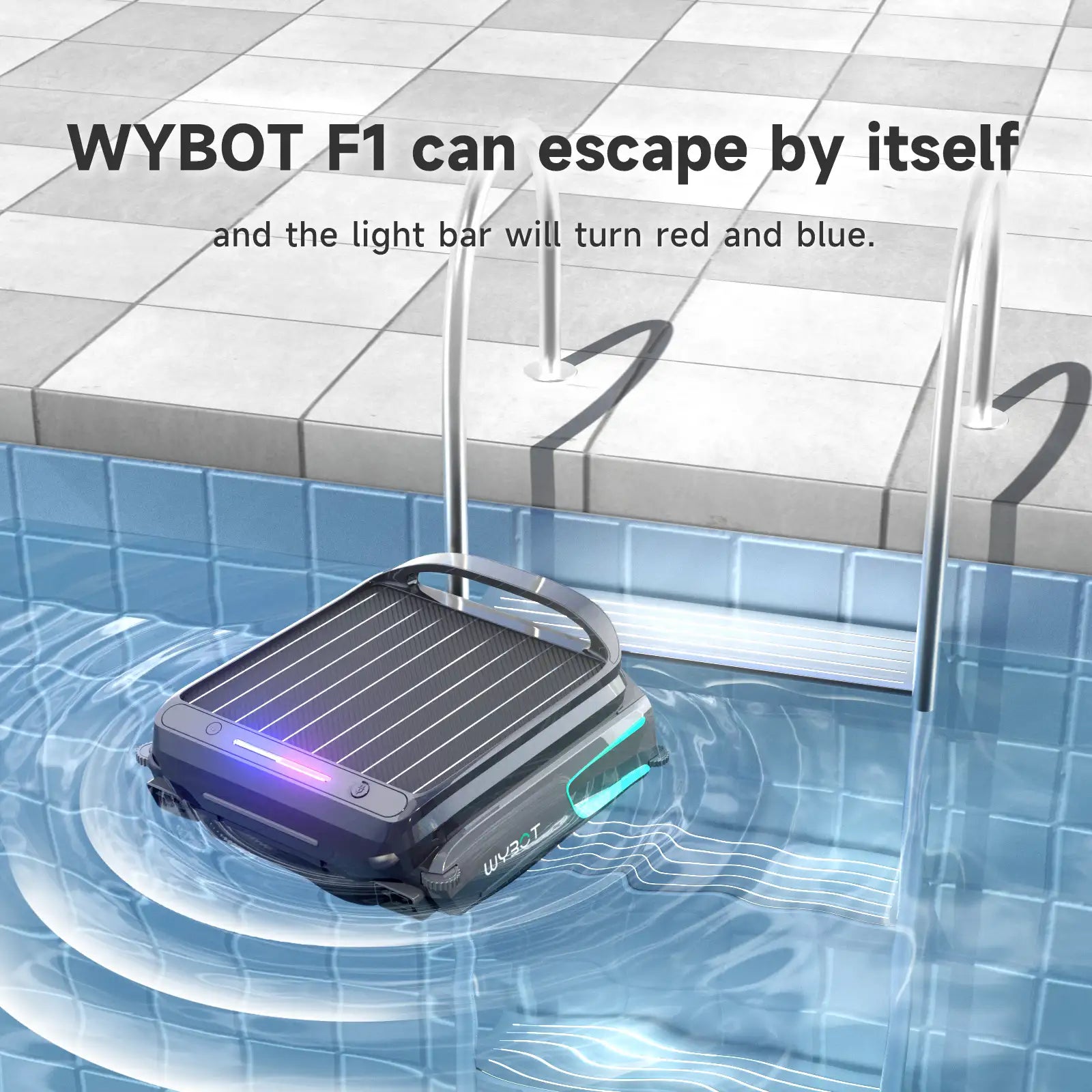 Wybot F1 Cordless Robotic Pool Skimmer