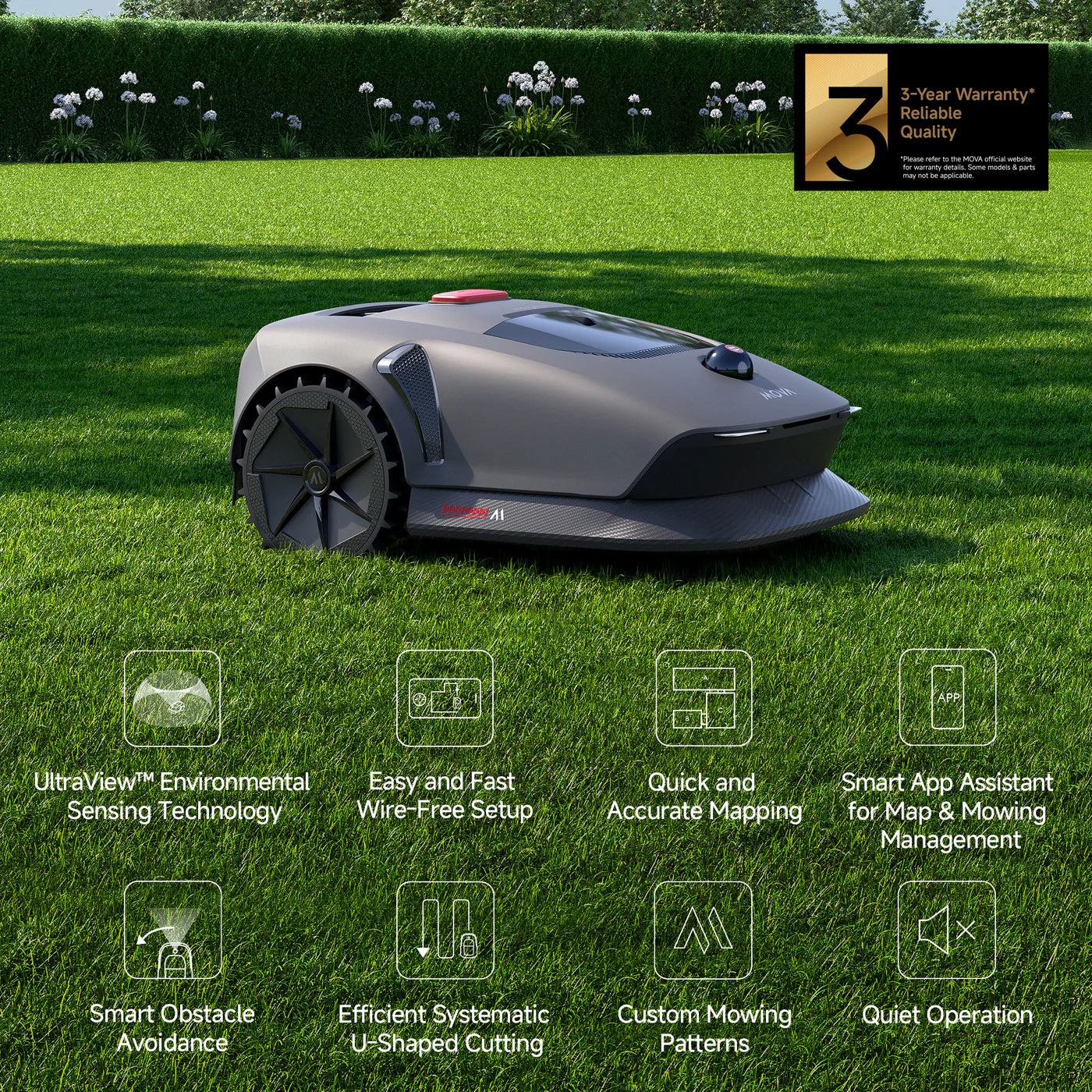 Mova 600 Robot Lawn Mower