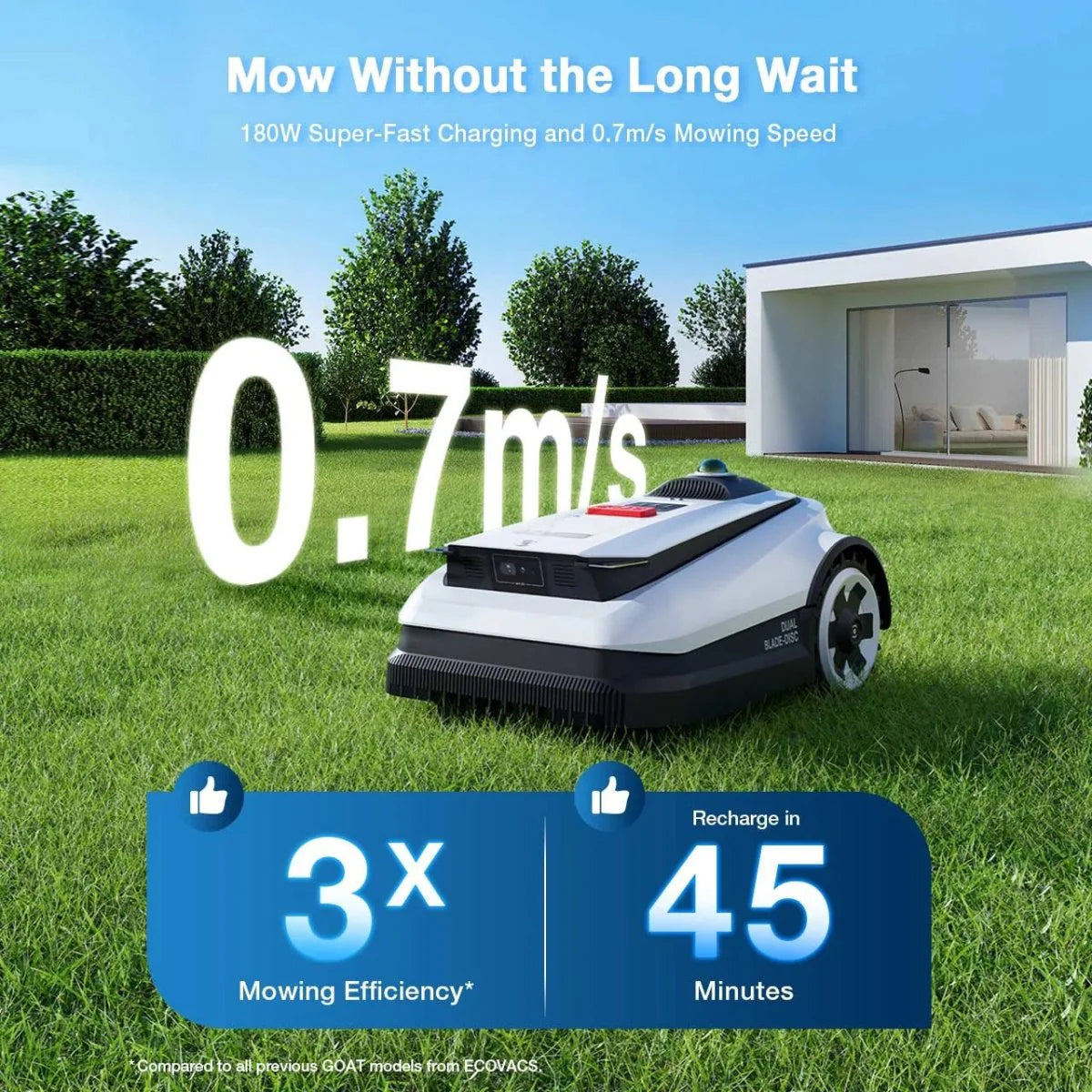 Ecovacs Goat Robot Lawn Mower